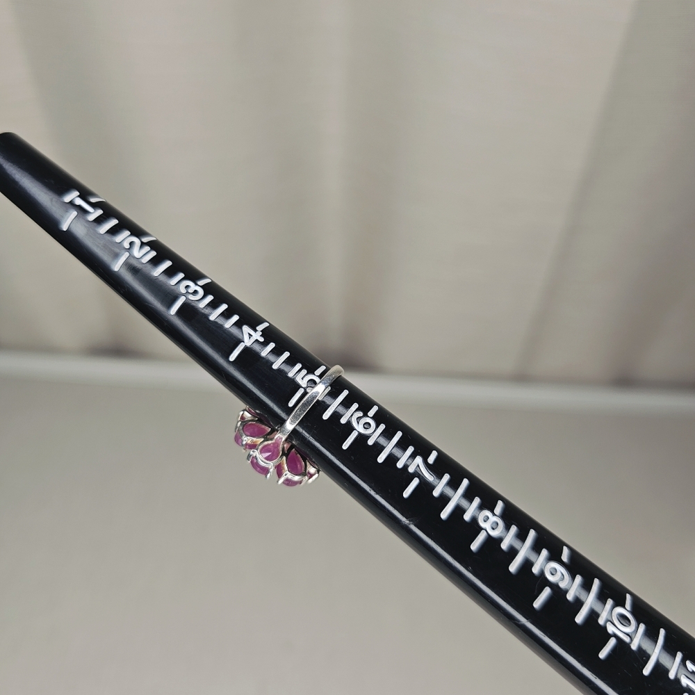 Real Ruby Ring Natural Ruby Size 5 - image 2